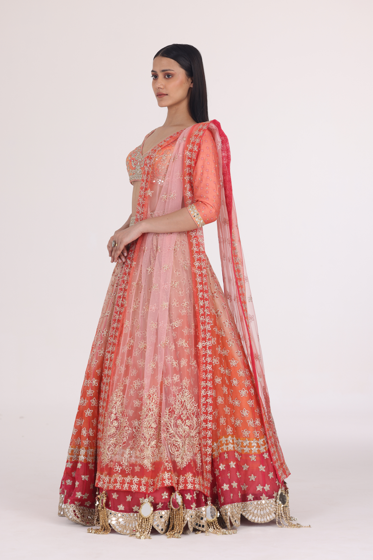 Sundowner  Printed Lehenga Set