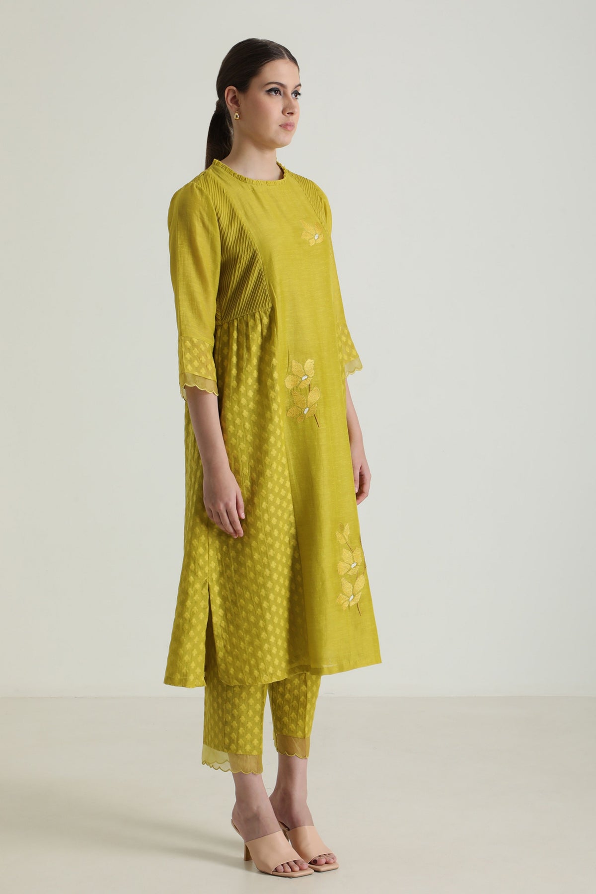 Chartruese Kurta Set