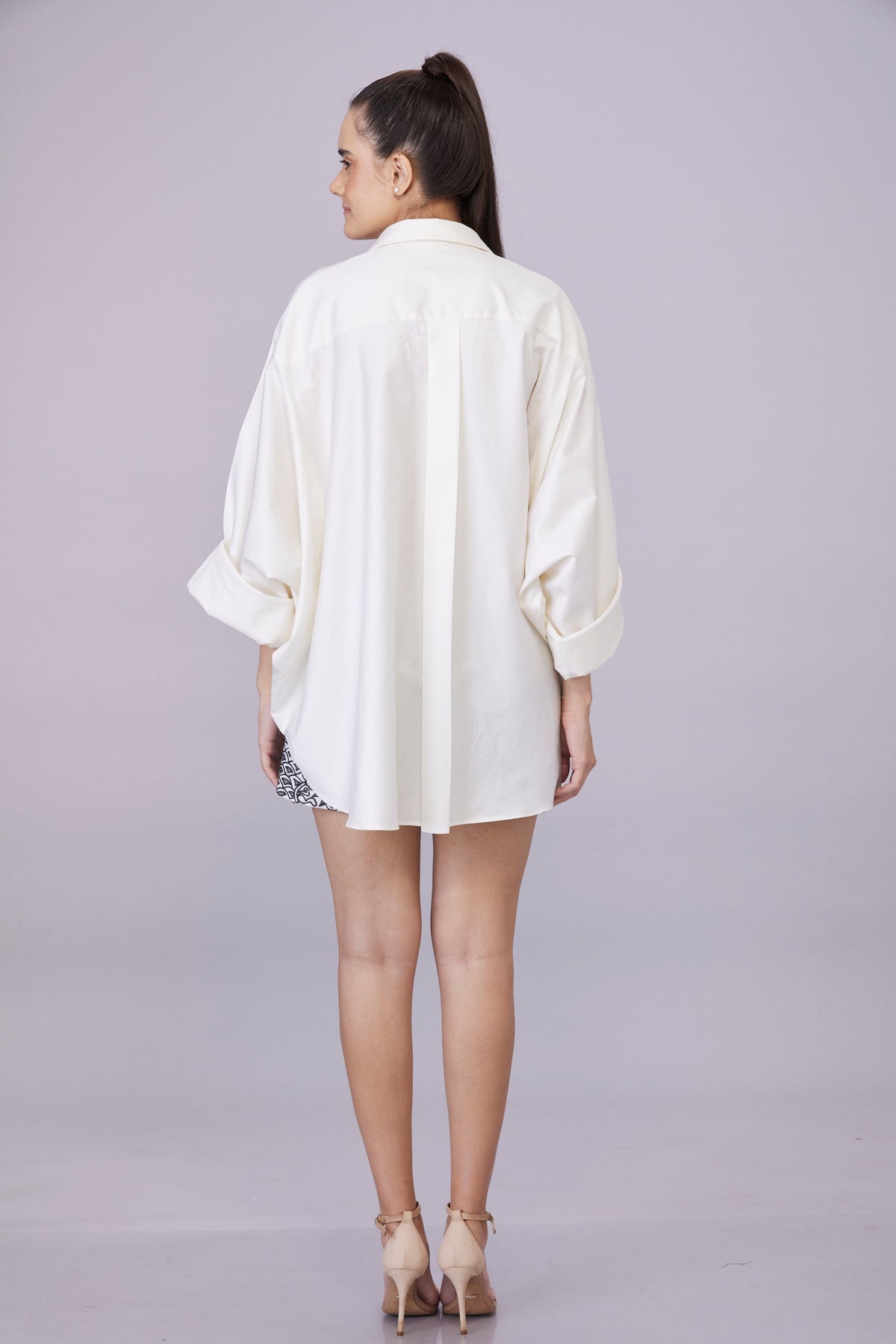 Light Creme Batwing Shirt