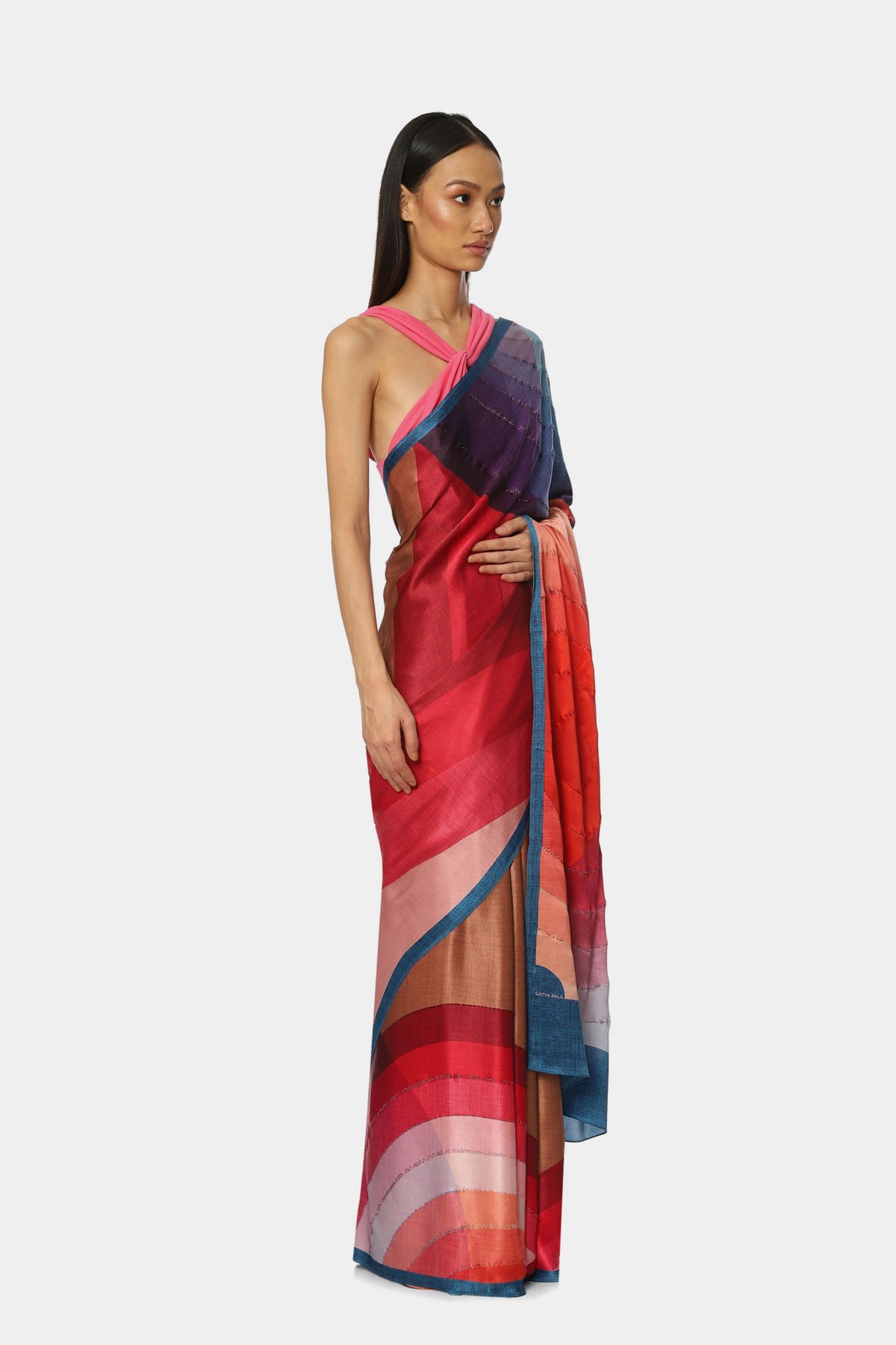 The Embellished Elements Saree