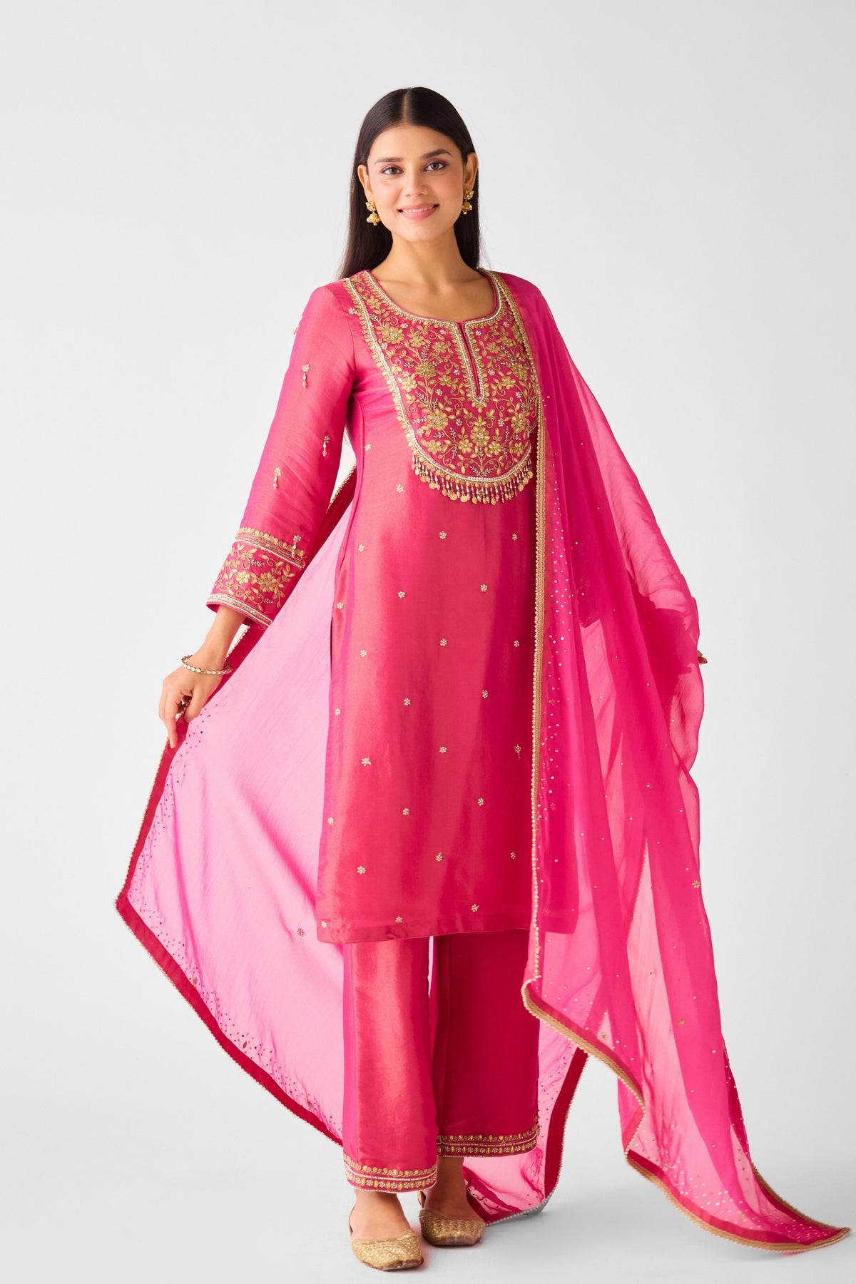 Rani Embroidered Kurta Set