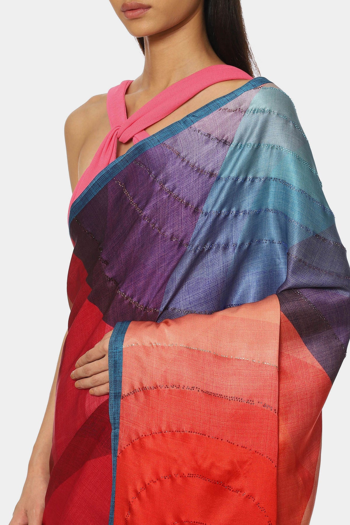 The Embellished Elements Saree