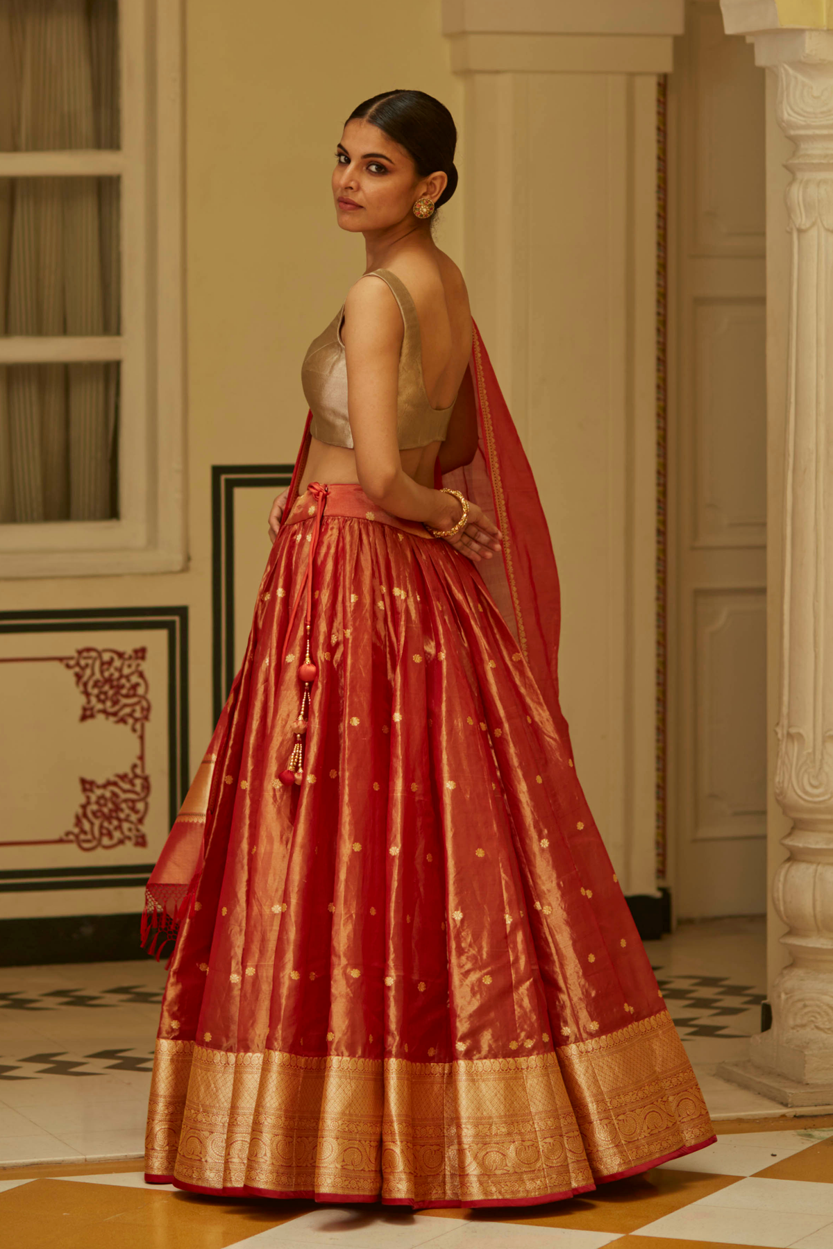 Sindoori Shadmani Lehenga