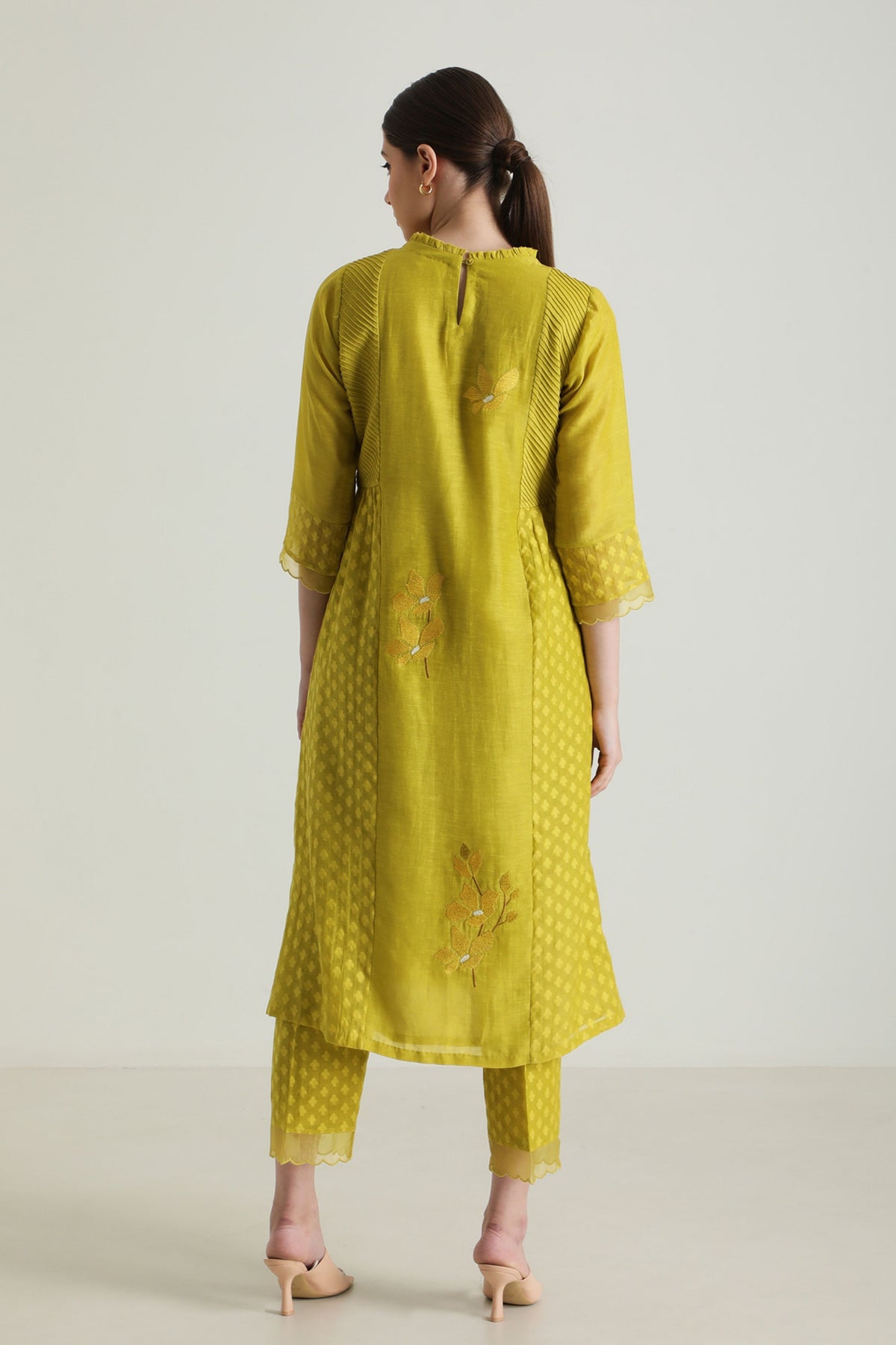 Chartruese Kurta Set