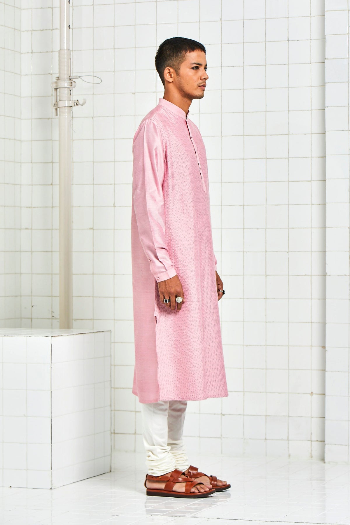 Bainsara Pintuck Kurta Set