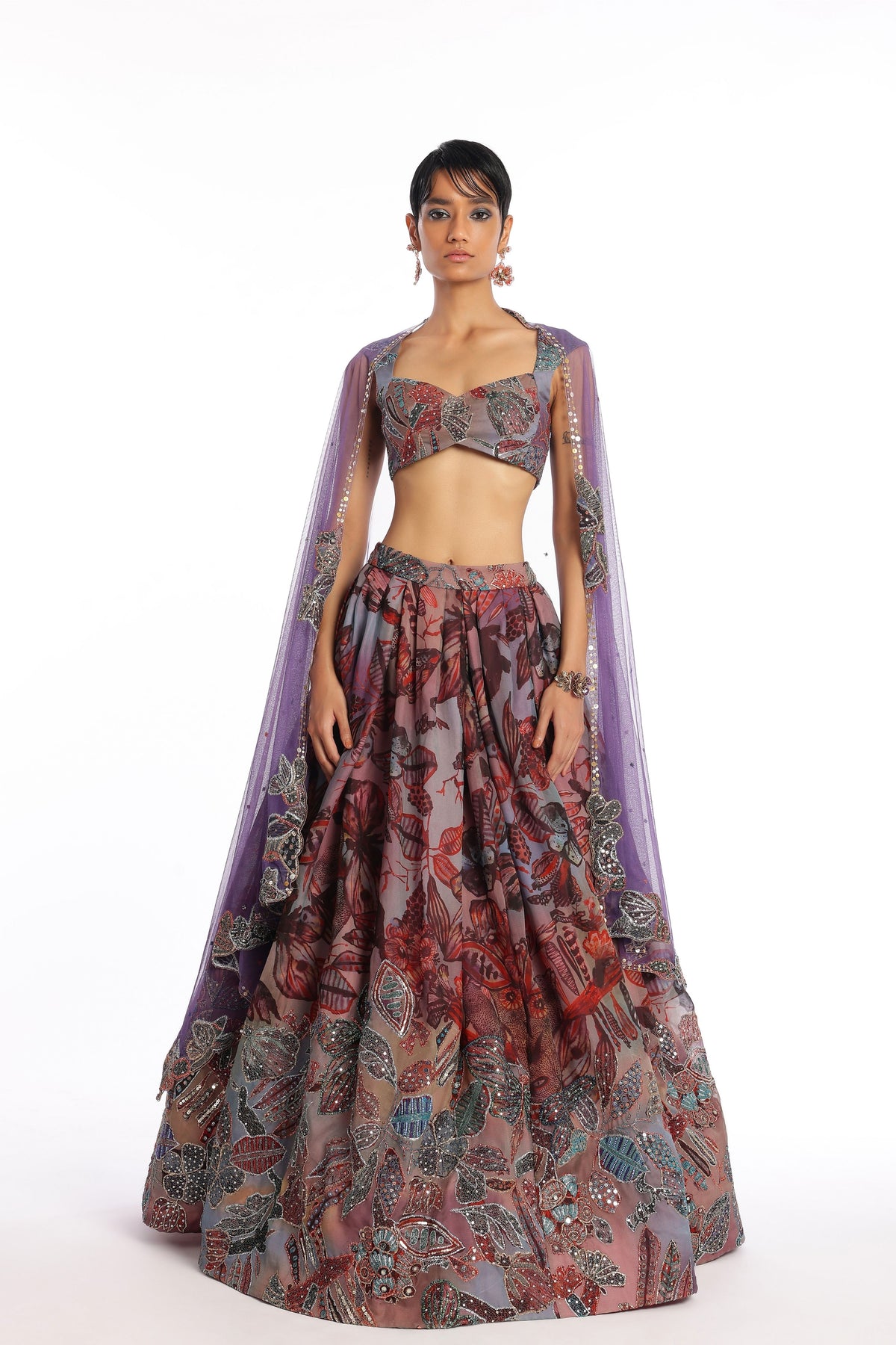 Catawba Peaceful Pastures Lehenga