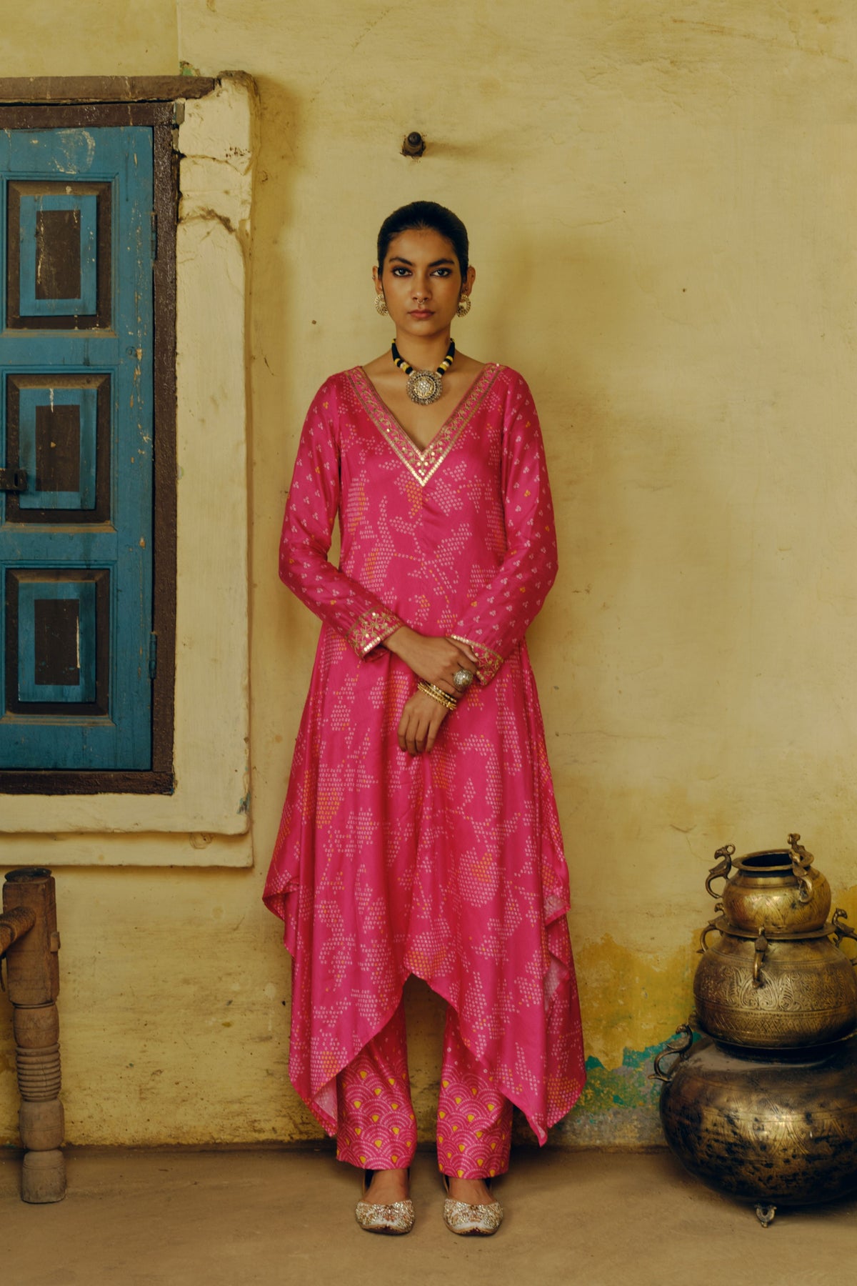 Rani Pink Tunic Set