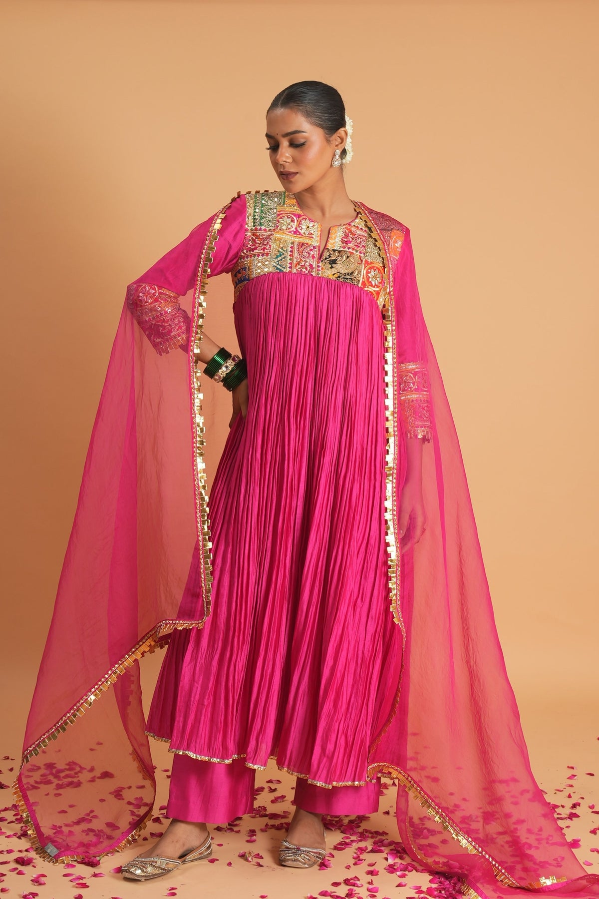 Pink Kurta Set