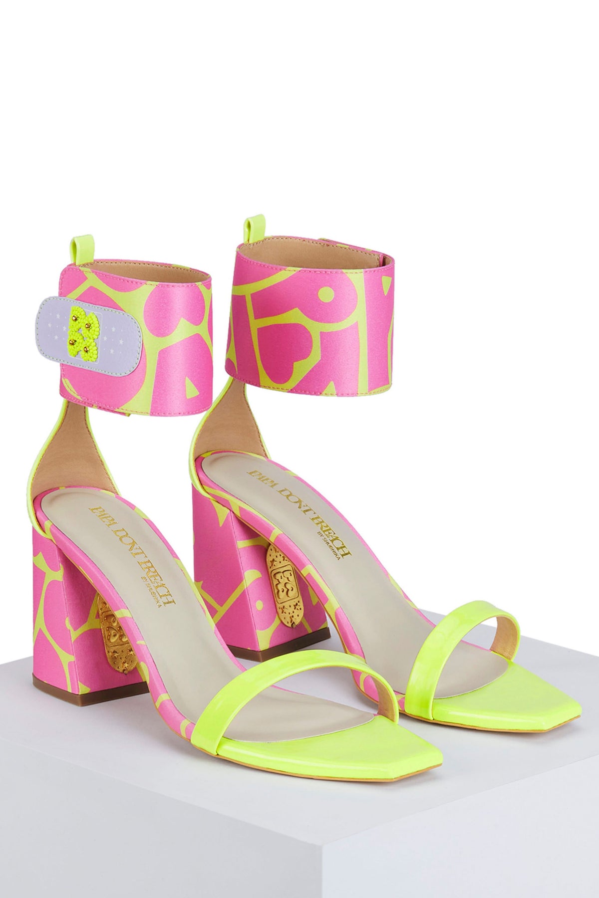 Fix Me Up! - Hot Pink Mini Block Heels