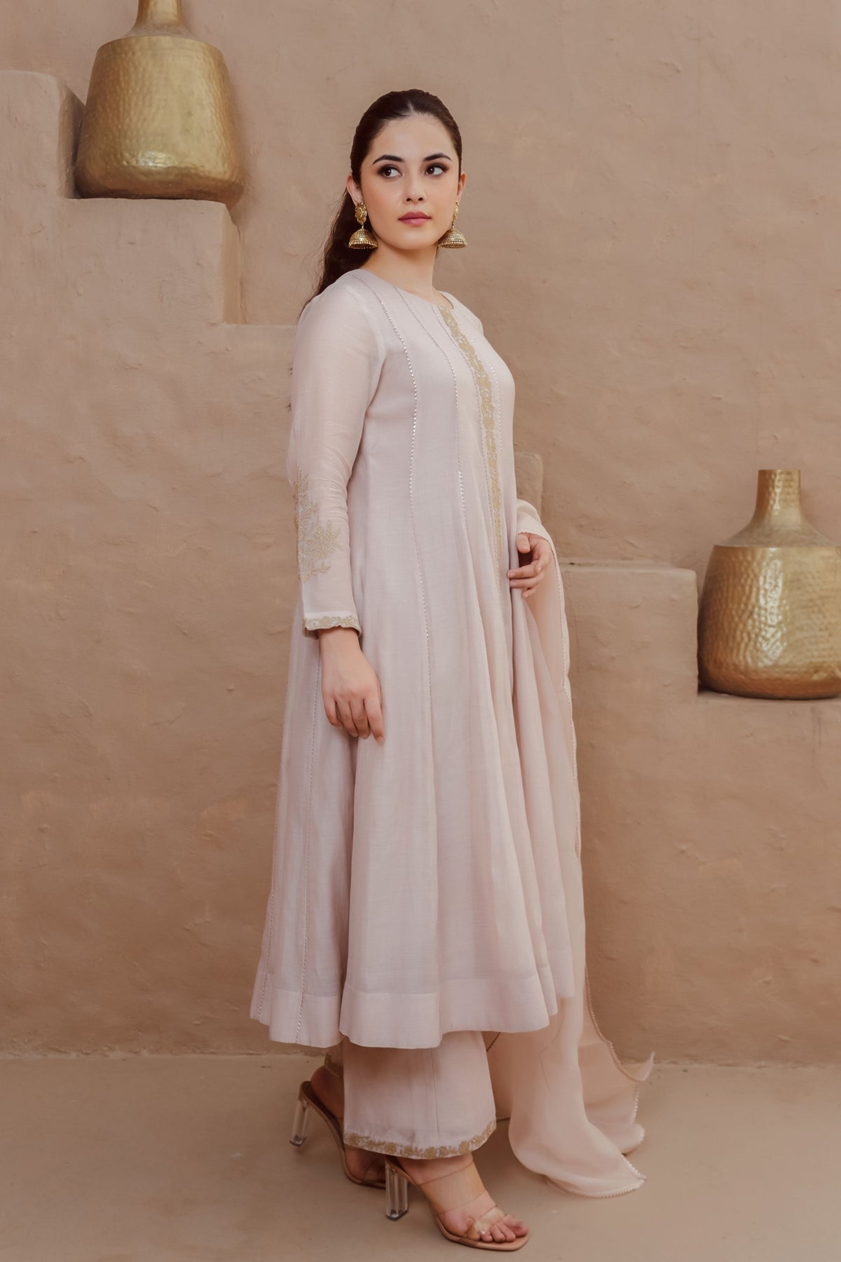 Ivory Gold Kurta Set