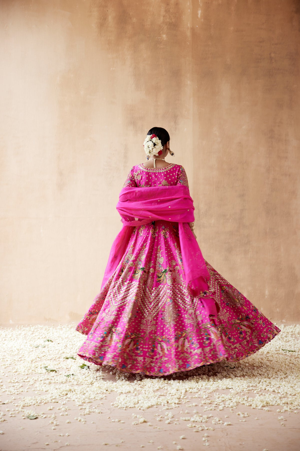 Hot Pink Lehenga Set