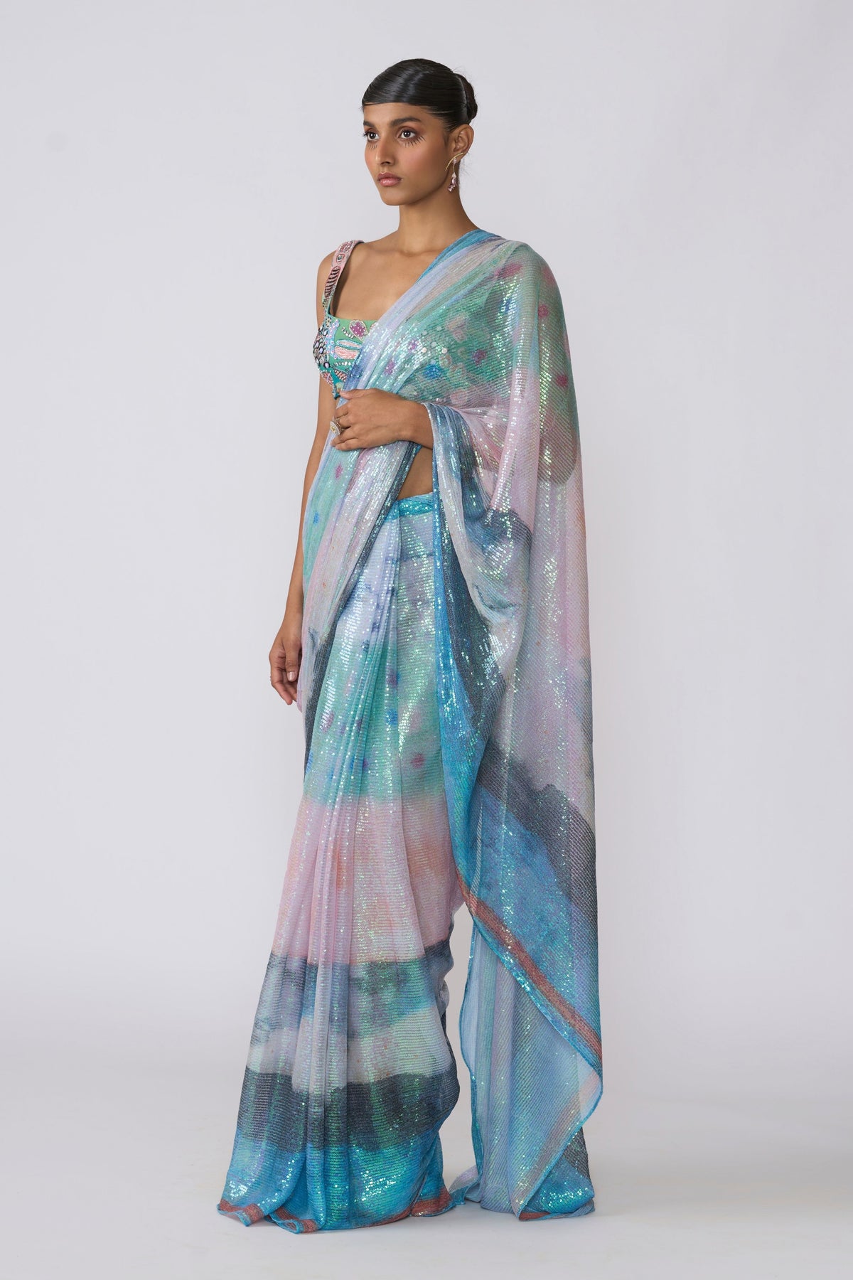 Aurora Spectra Saree