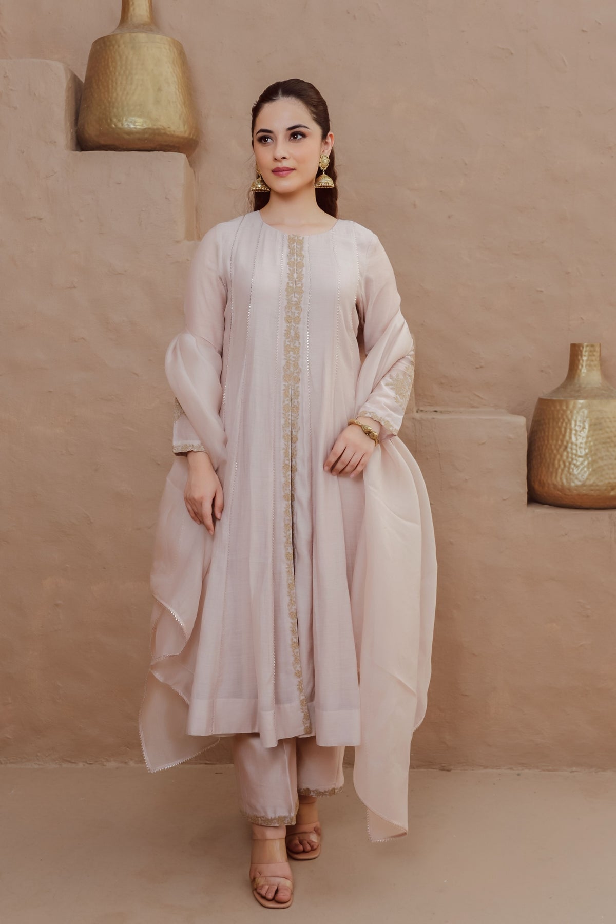 Ivory Gold Kurta Set