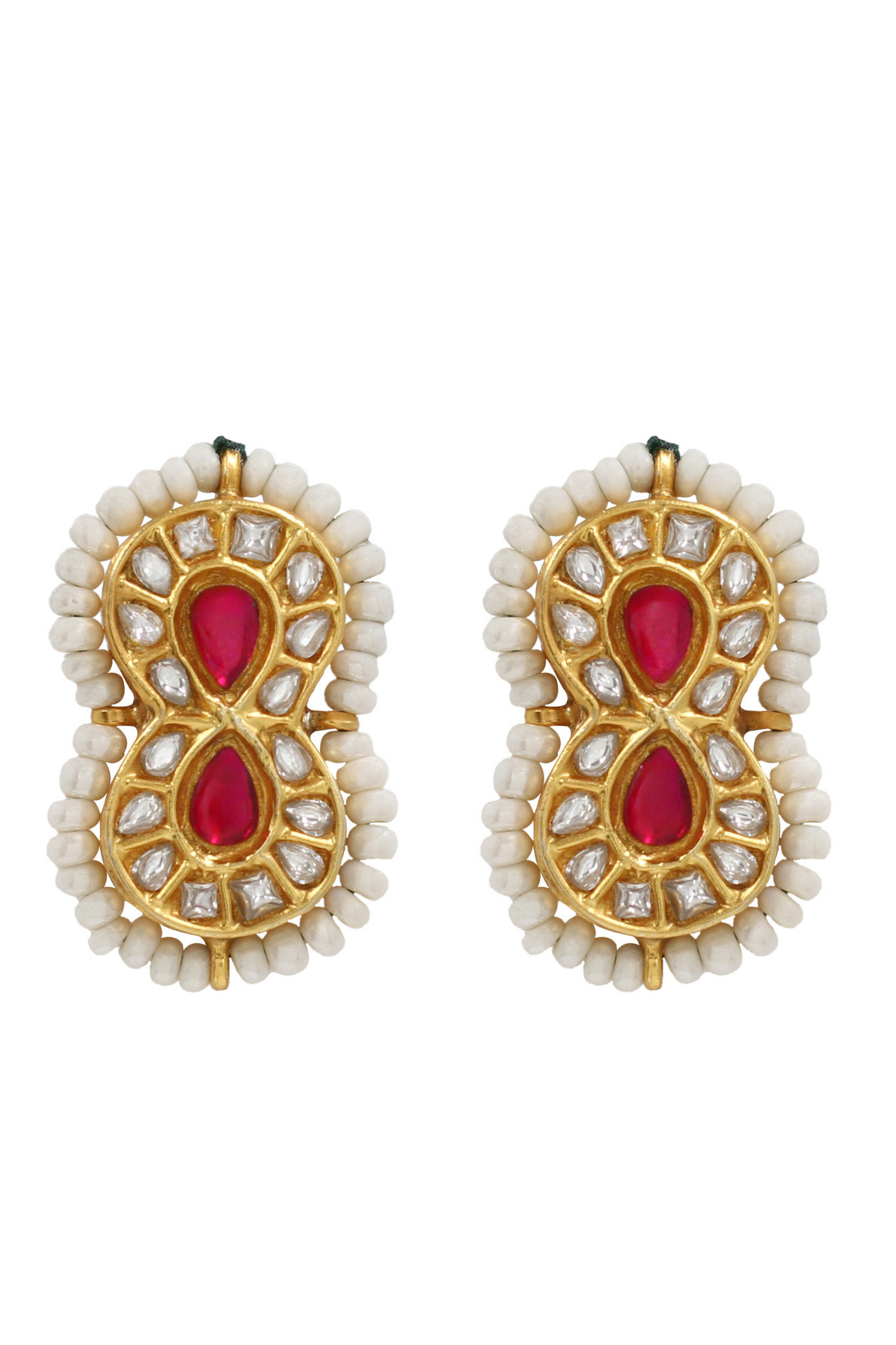 Regal Radiance Kundan Earrings.