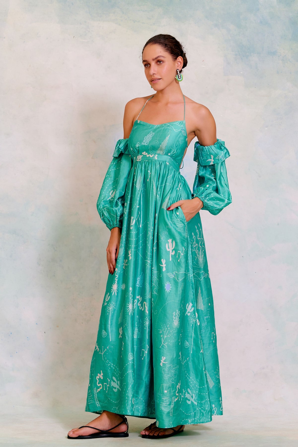 Tempest Sea Green Dress