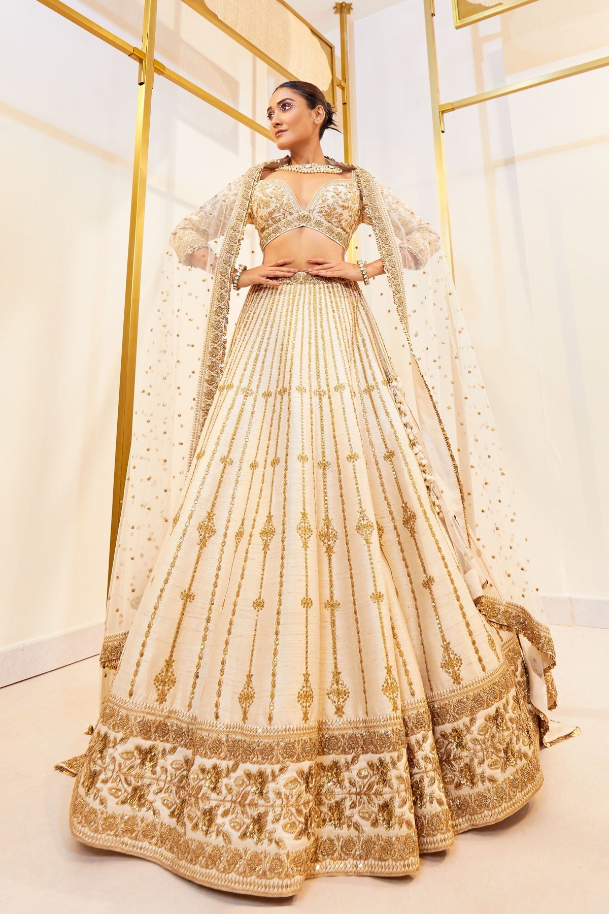 Gita Ivory Lehenga Set