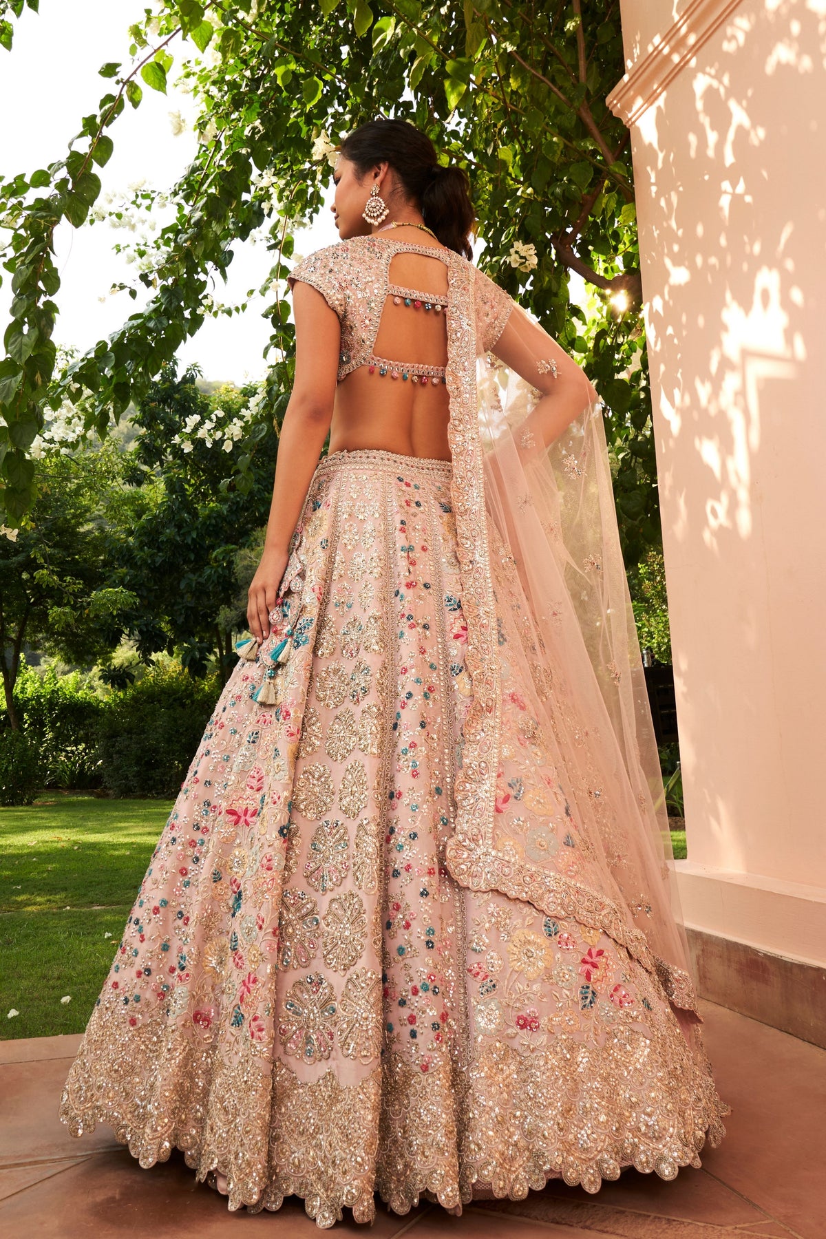 Dusty Lavender Lehenga Set