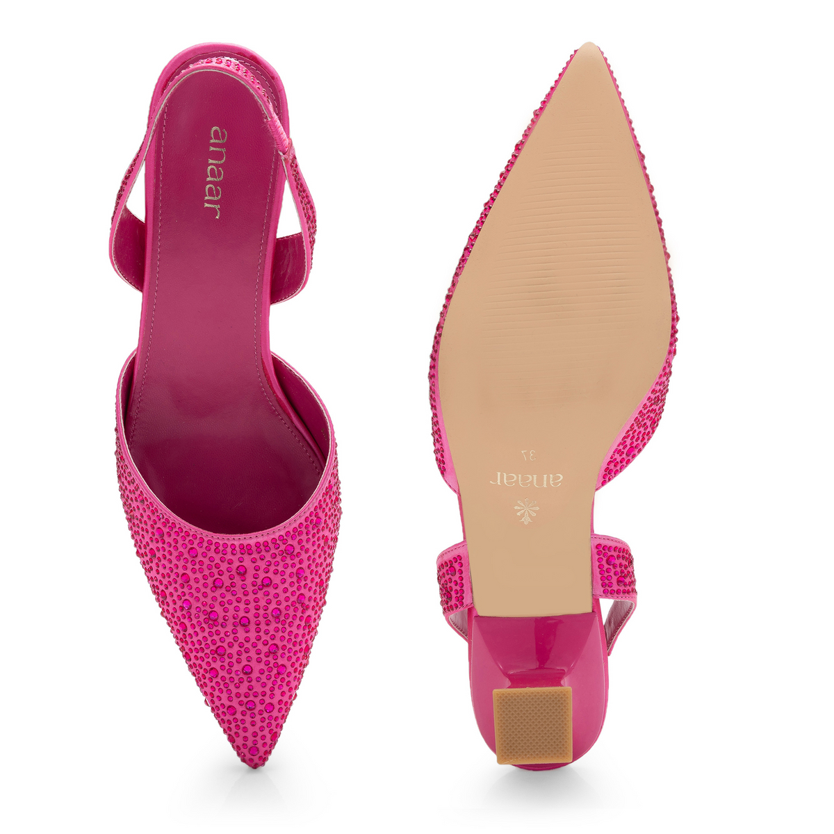 Weekend Halo Pink Wedding Heels