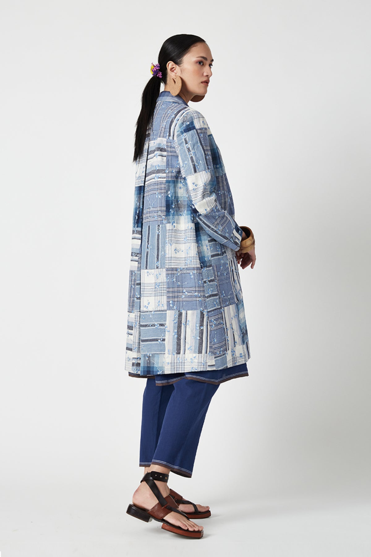 Lobelia Embroidered Long Jacket