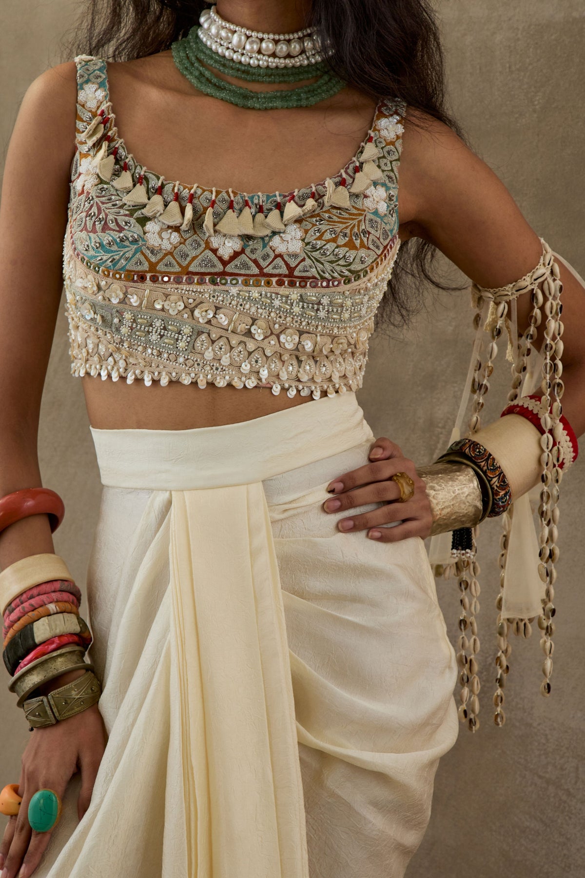 Mogra Kalpa Skirt Set