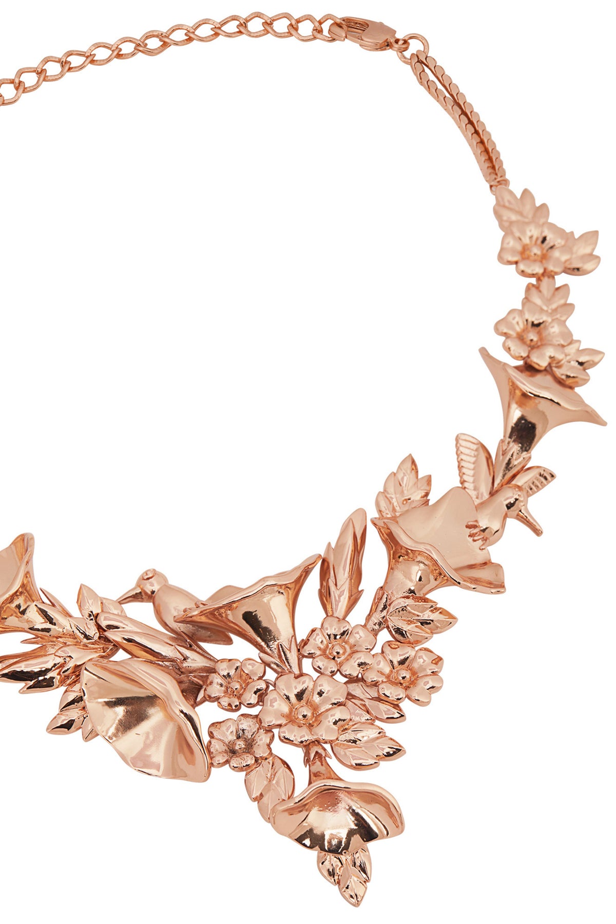 Rose gold sylva necklace