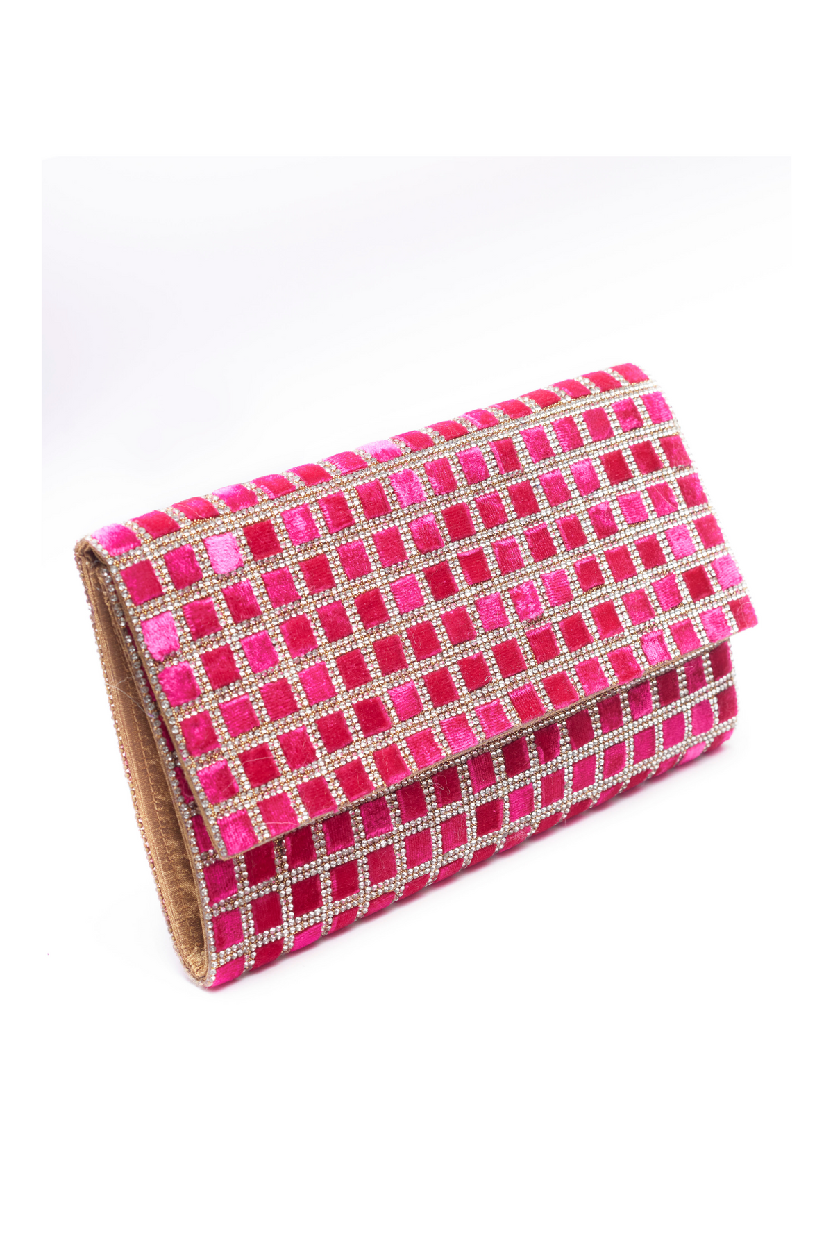 Makhmali Envelope - Pink