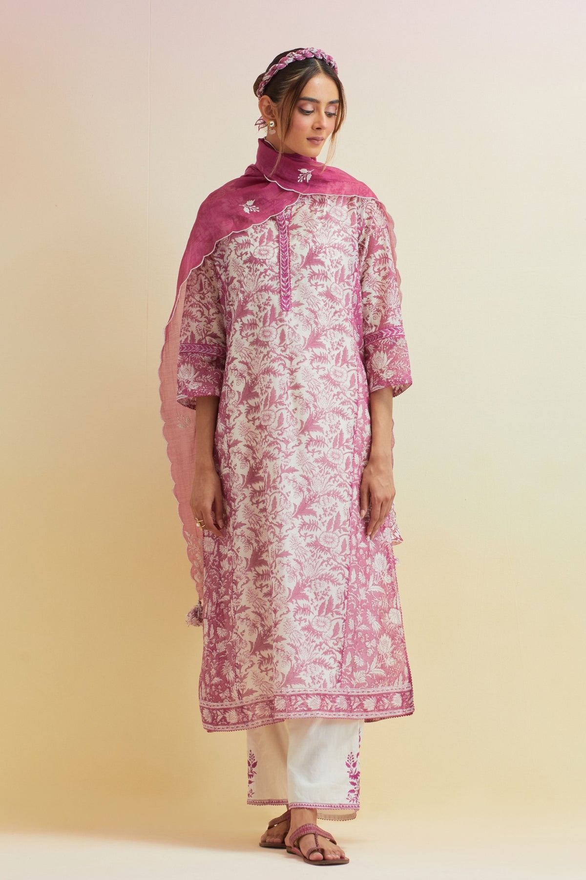 Orchid Pink Kurta Set