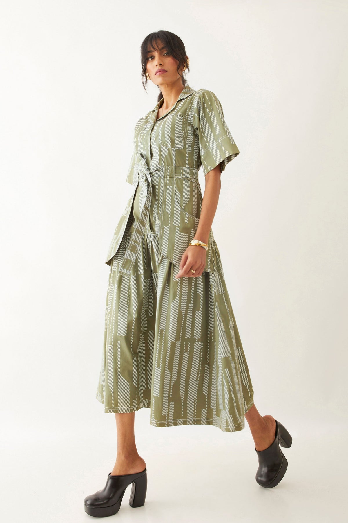 Tahiti Sage Dress