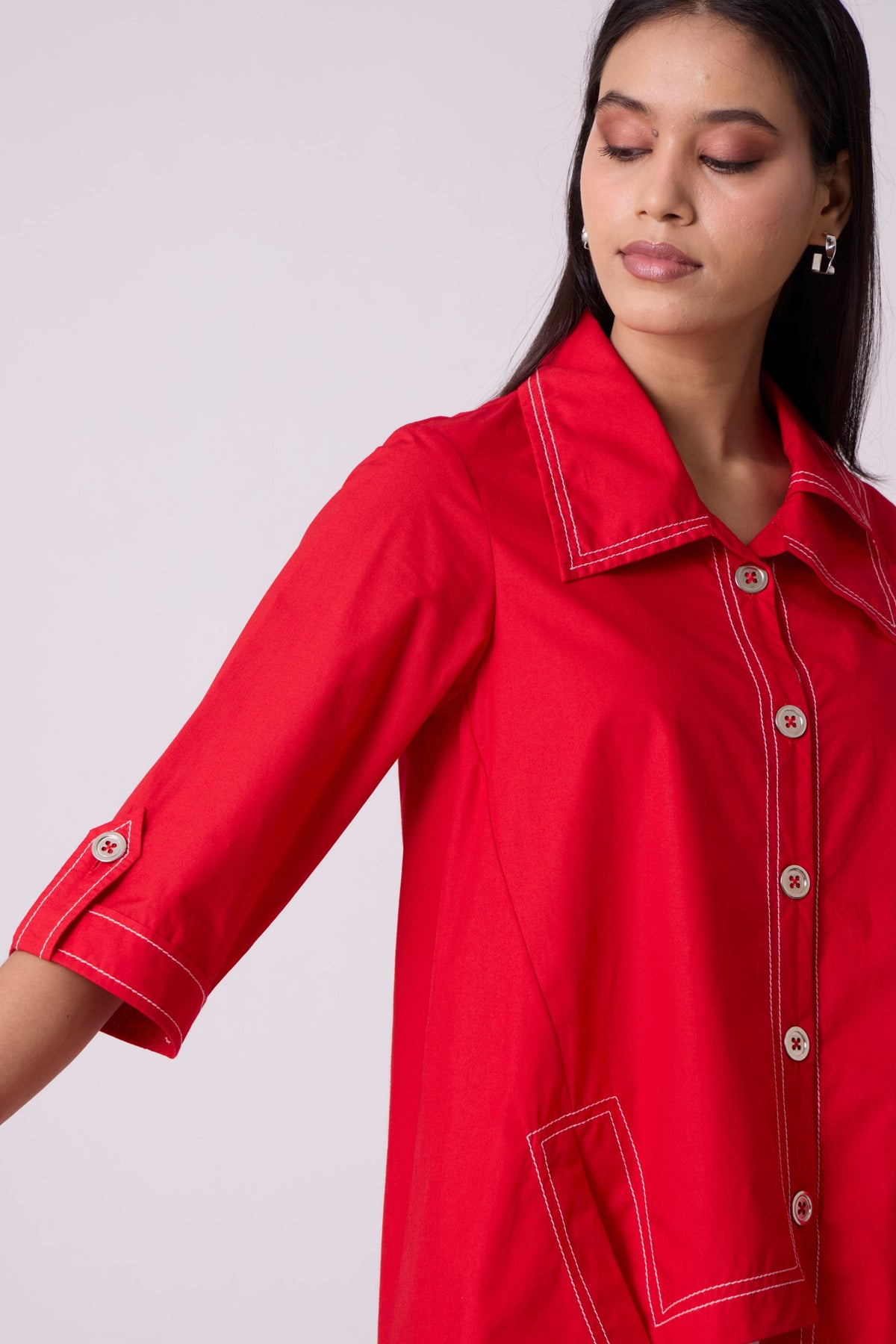 Atlas Paprika Red Shirt