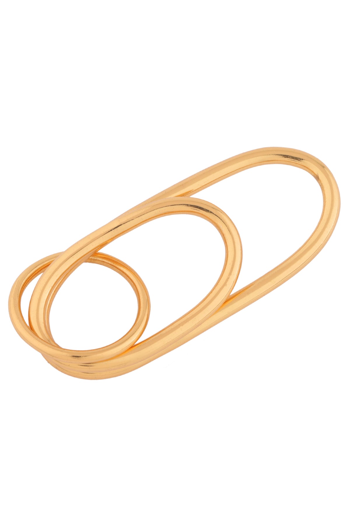 Golden Trinity Ring