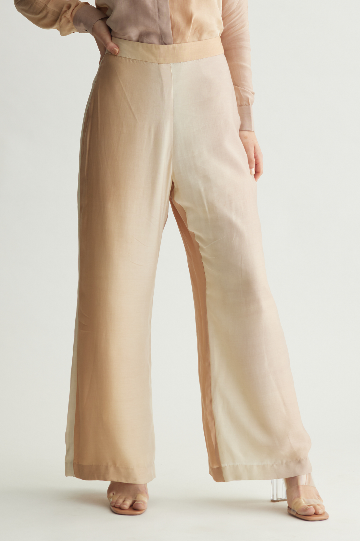 Beige Ombre Pants