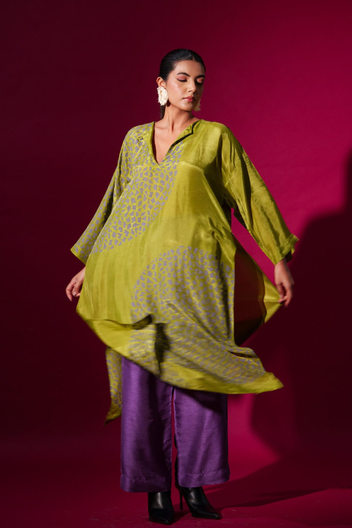 Beau Leaf Green Tunic