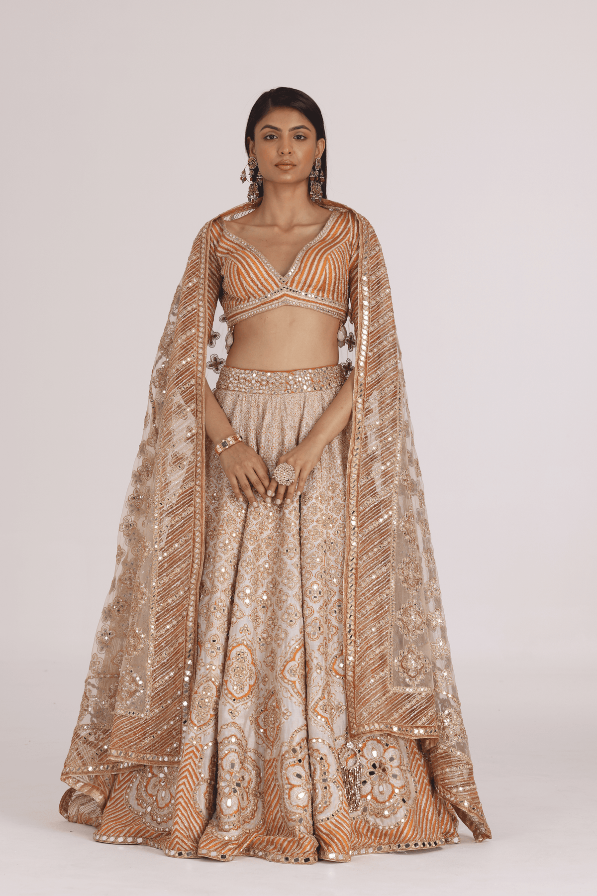 Desert Hues Printed Lehenga Set