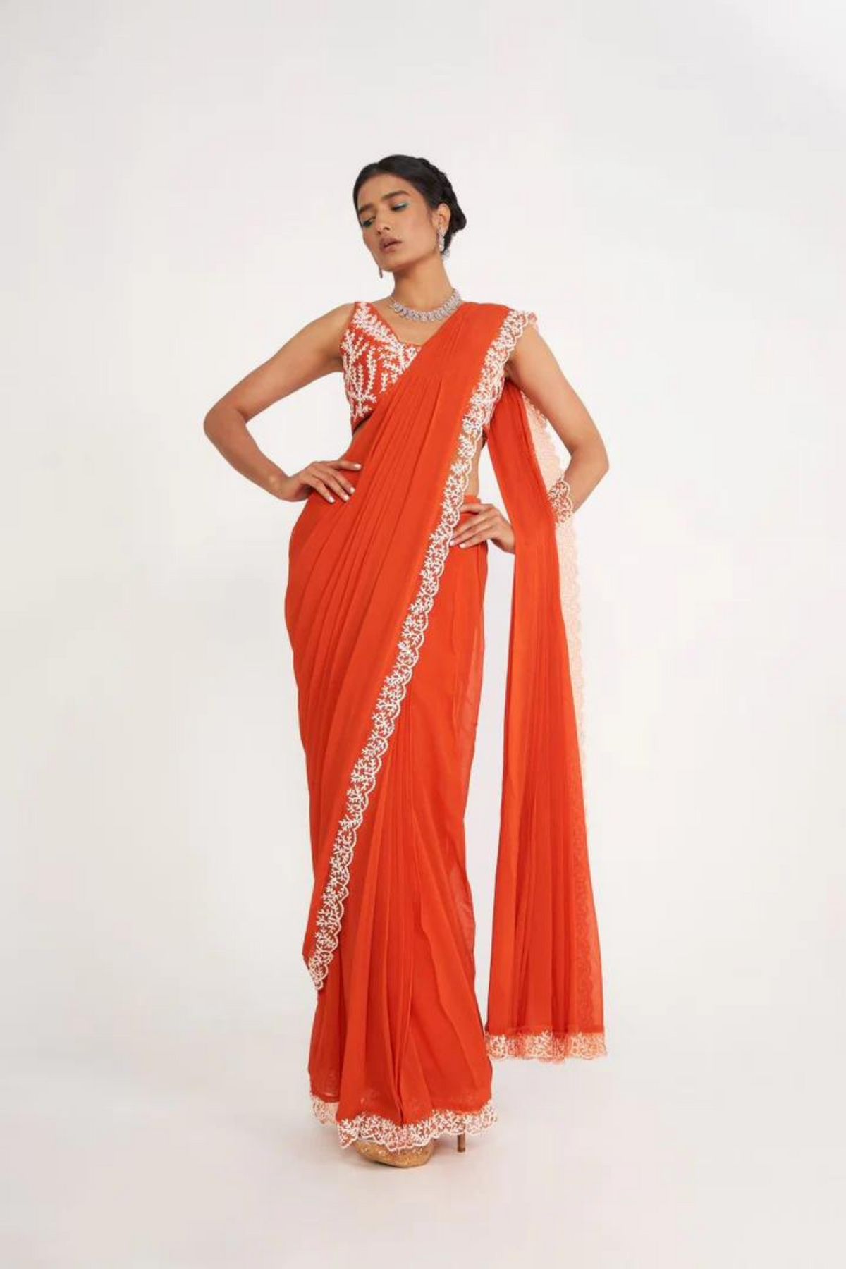 Zoe Pre Drape Saree