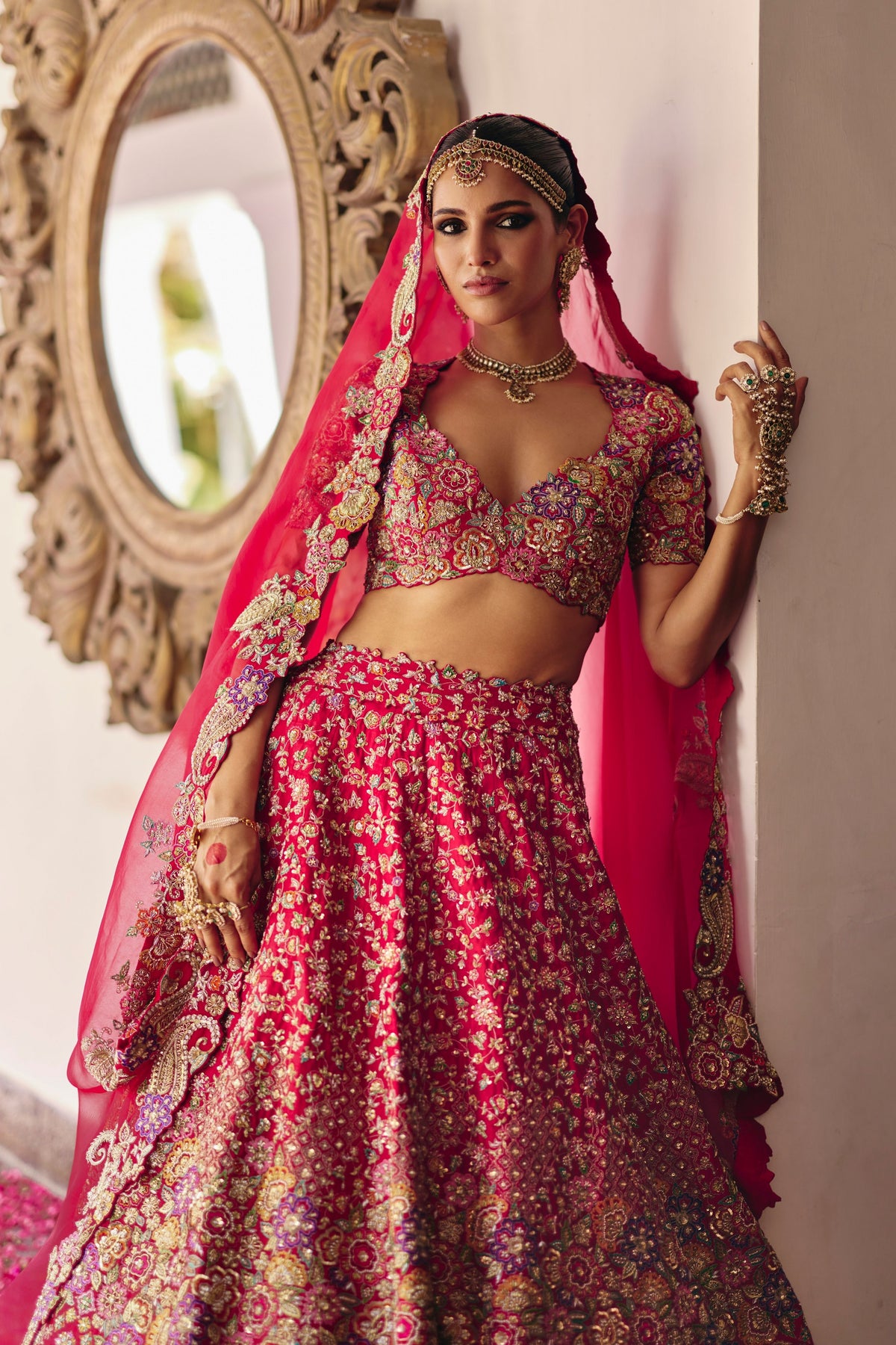 Aeindri Lehenga Set