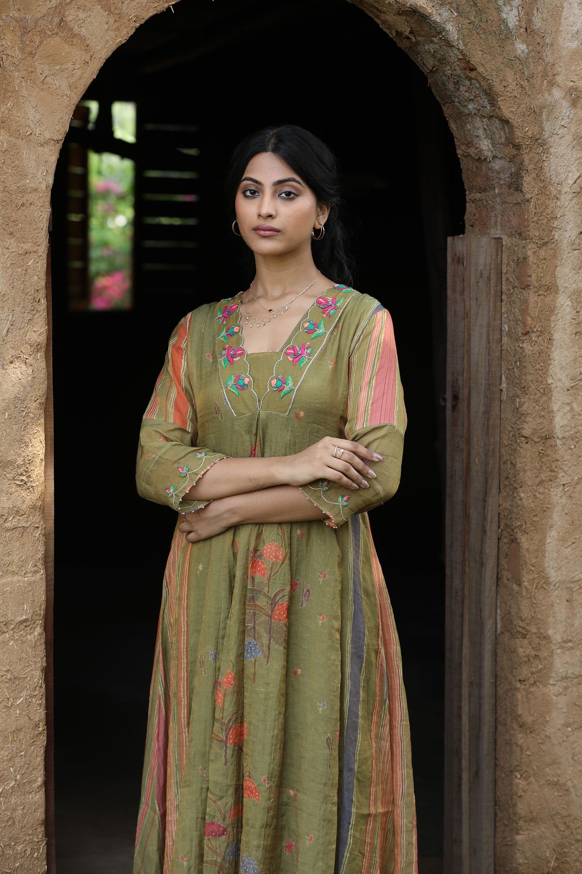 Mehendi Green Kurta Set