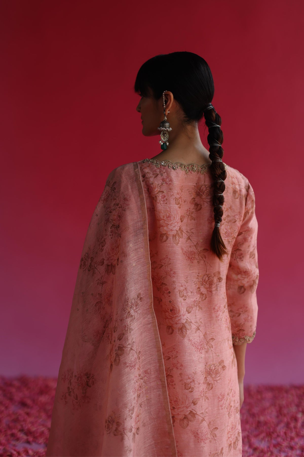 Swaroop Pink Dupatta