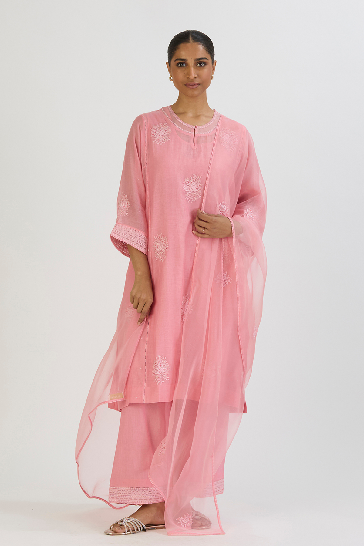 Bright Pink Aadhya Dupatta