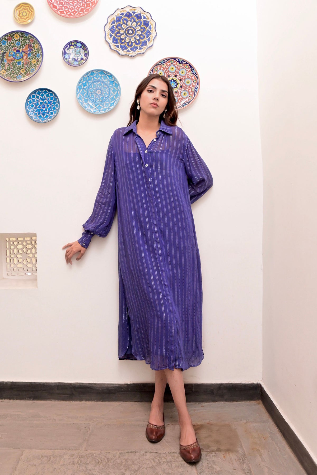 Neelambar Shirt Dress