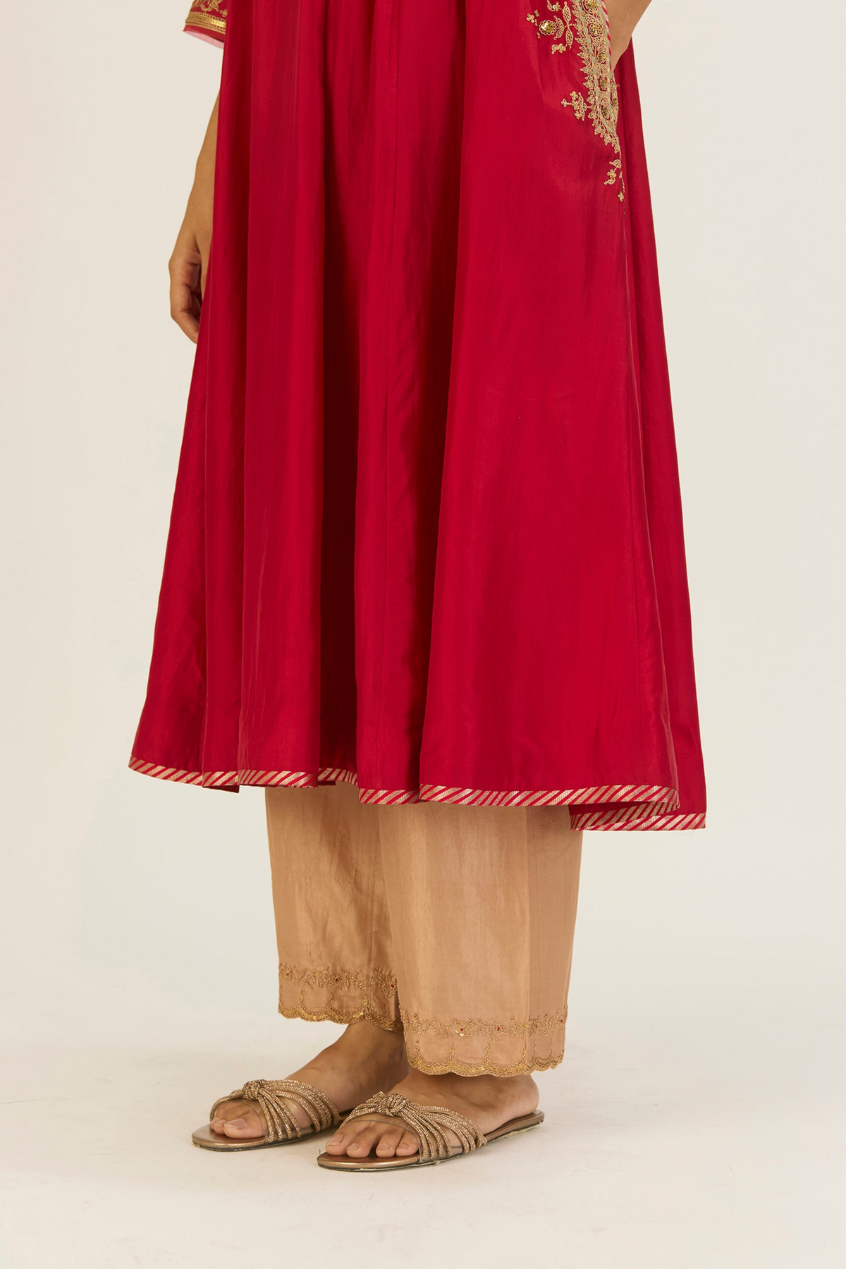 Rhea Red Kurta