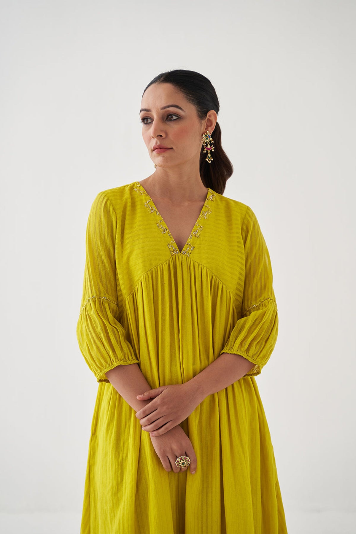 Yellow Kurta Set