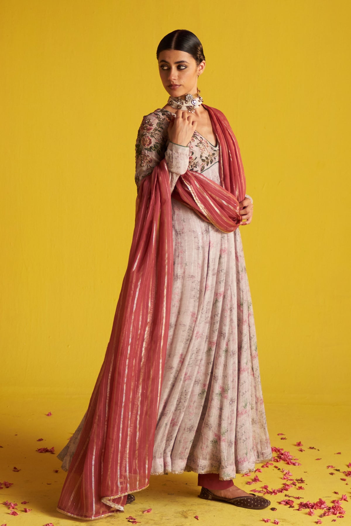 Mahi Multi Color Anarkali Set