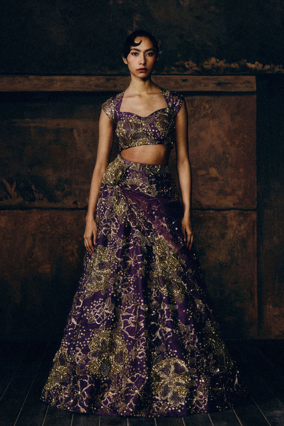 Charlotte Aster Lehenga Set