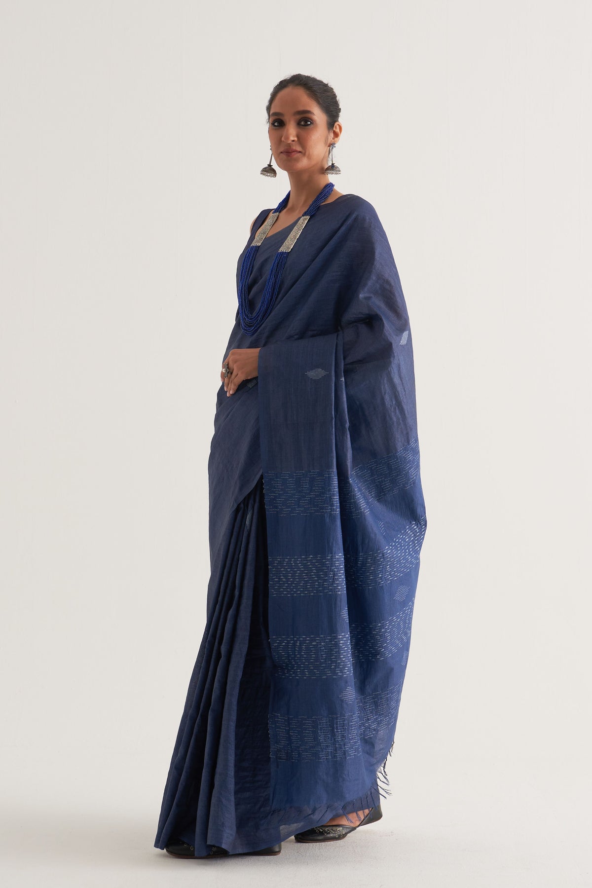 Mayur Blue Saree