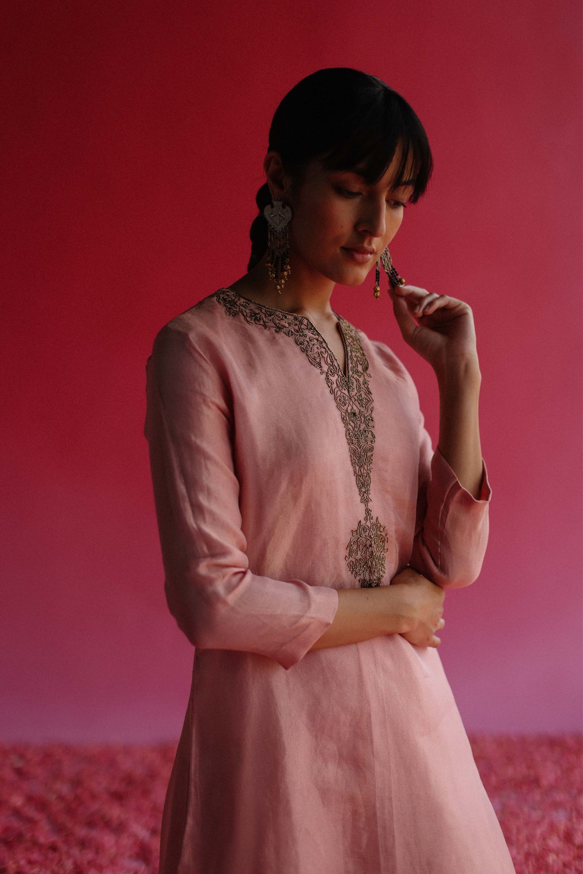 Kaljo Pink Kurta