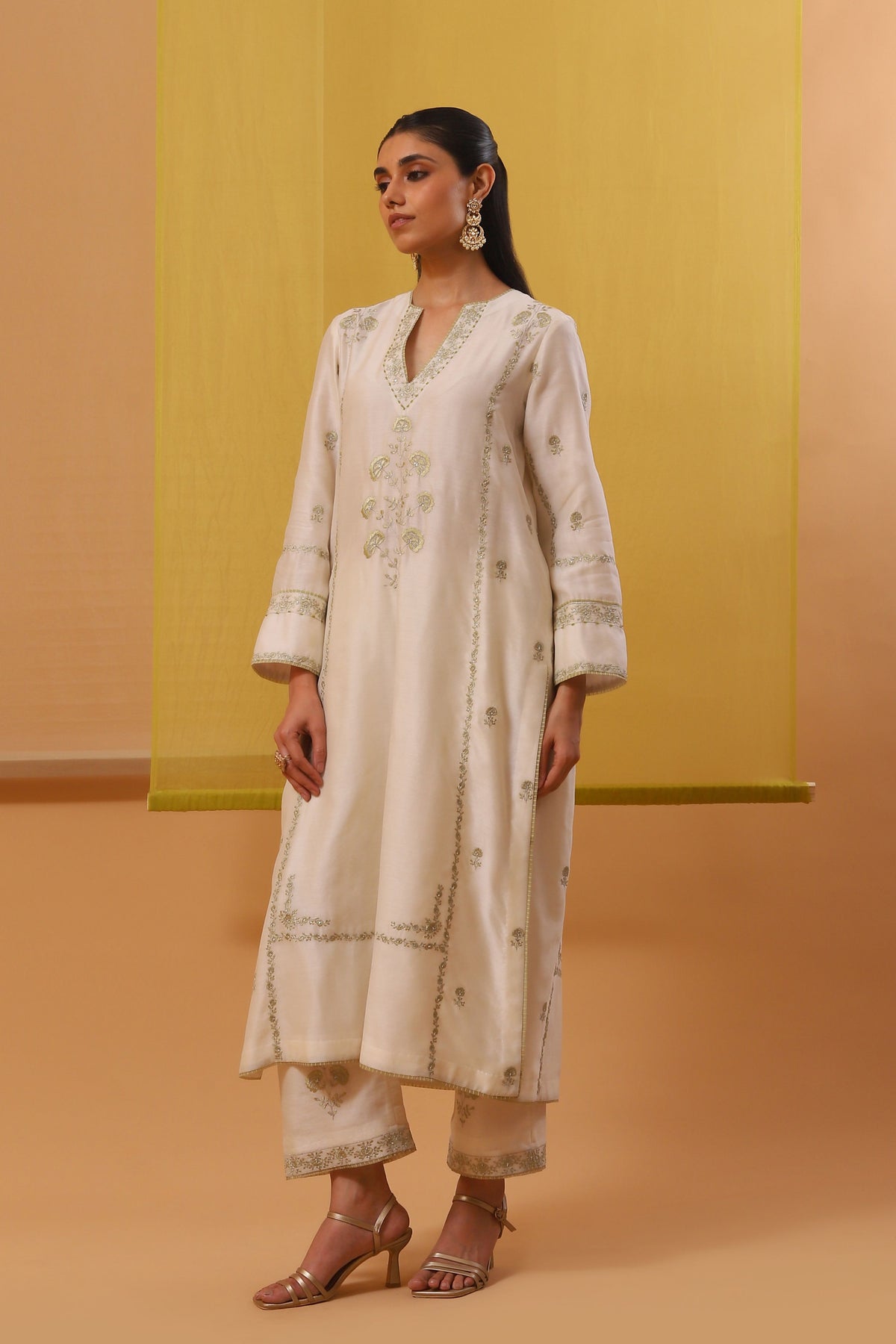 Afni Long Kurta Set