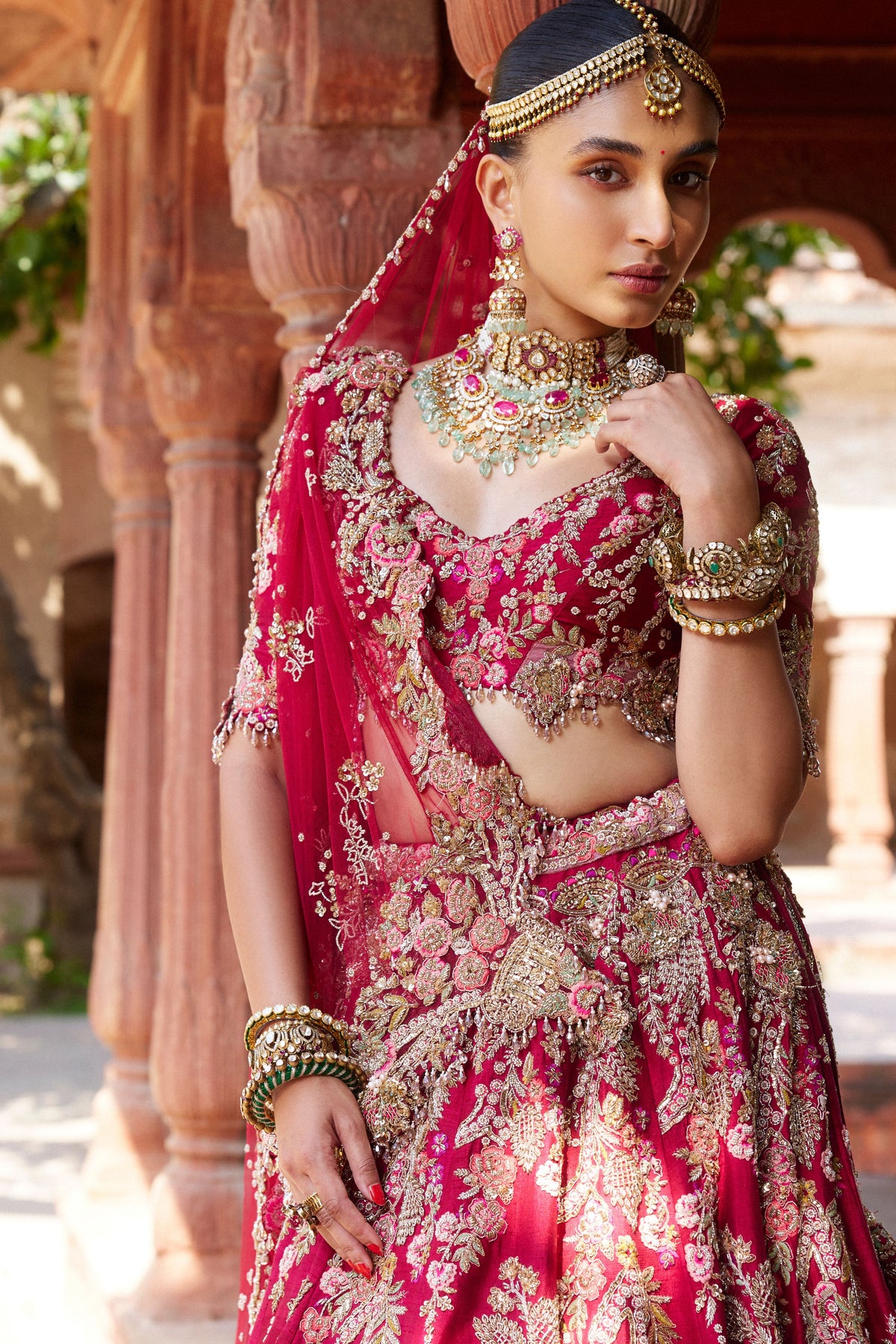 Indraja Bridal Lehenga Set