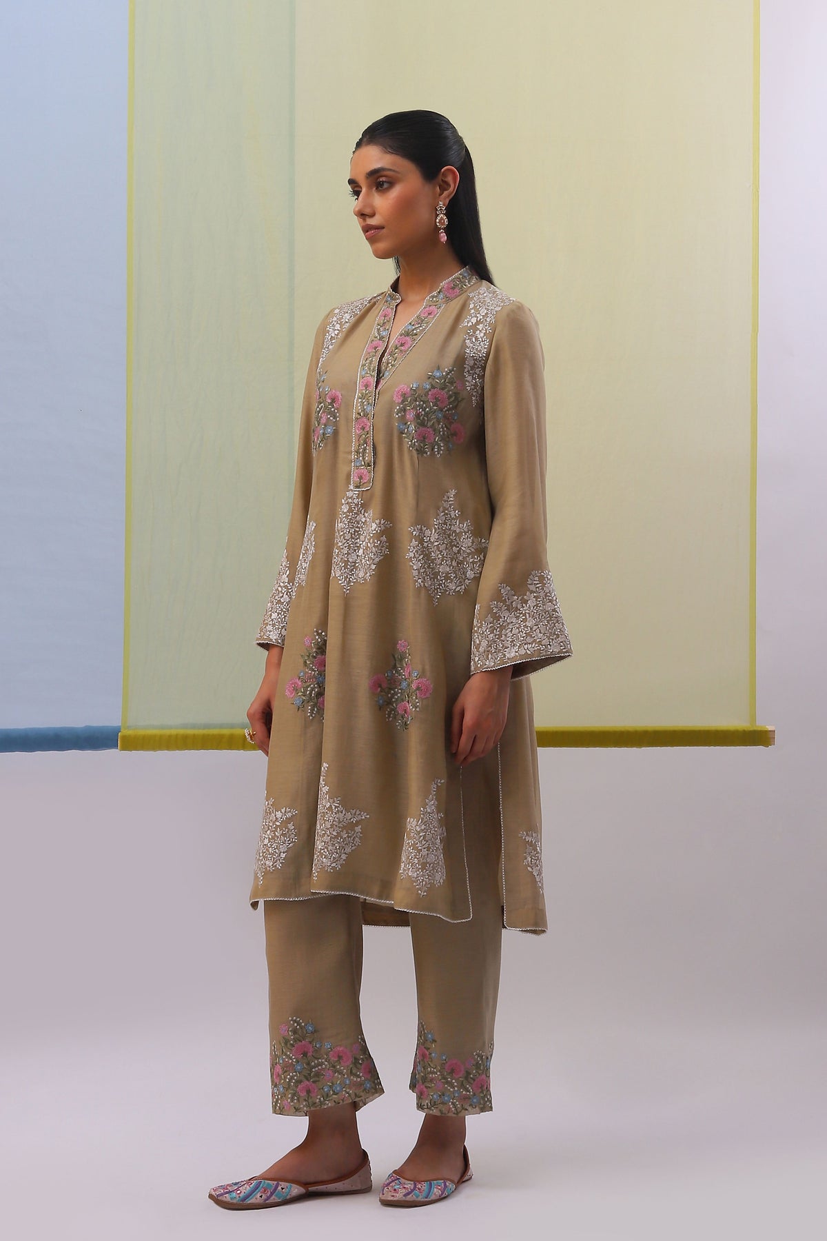 Aafia Long Kurta Set