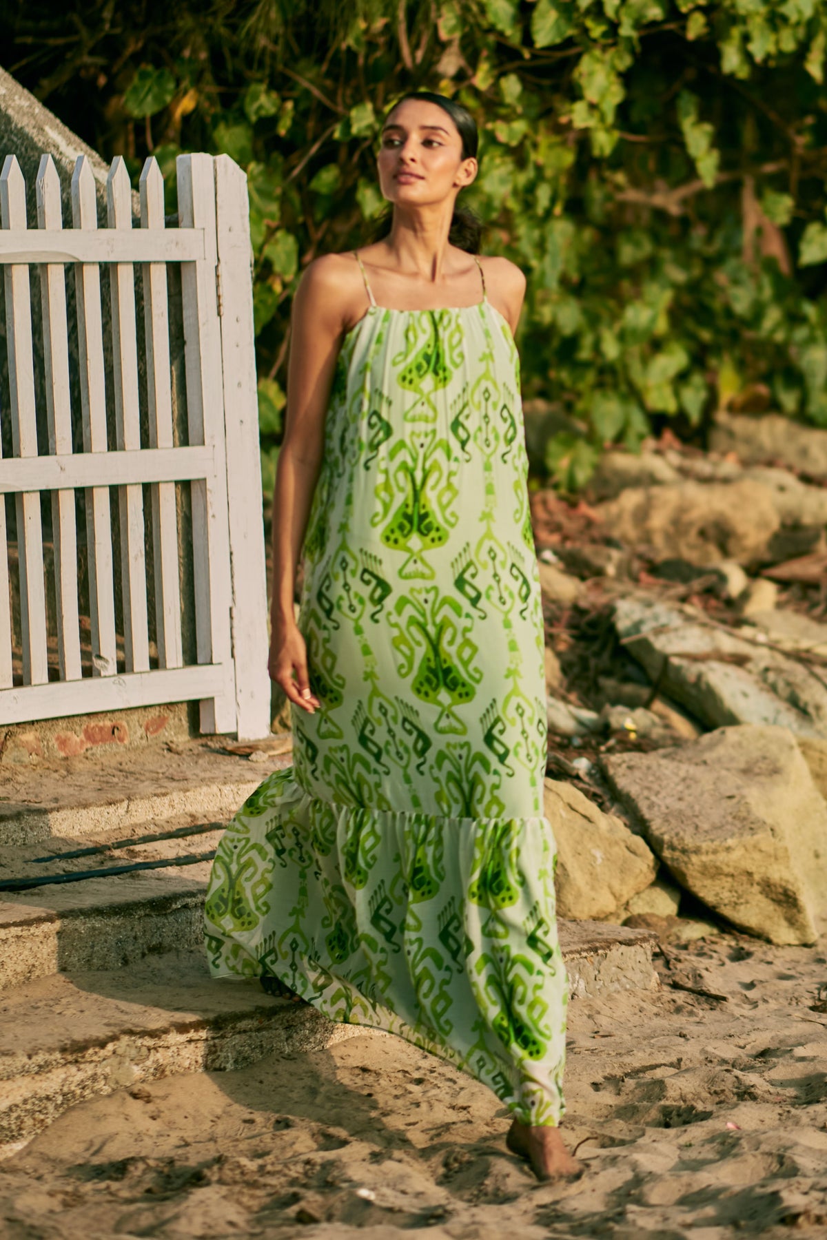 Lime Green Mirri Maxi