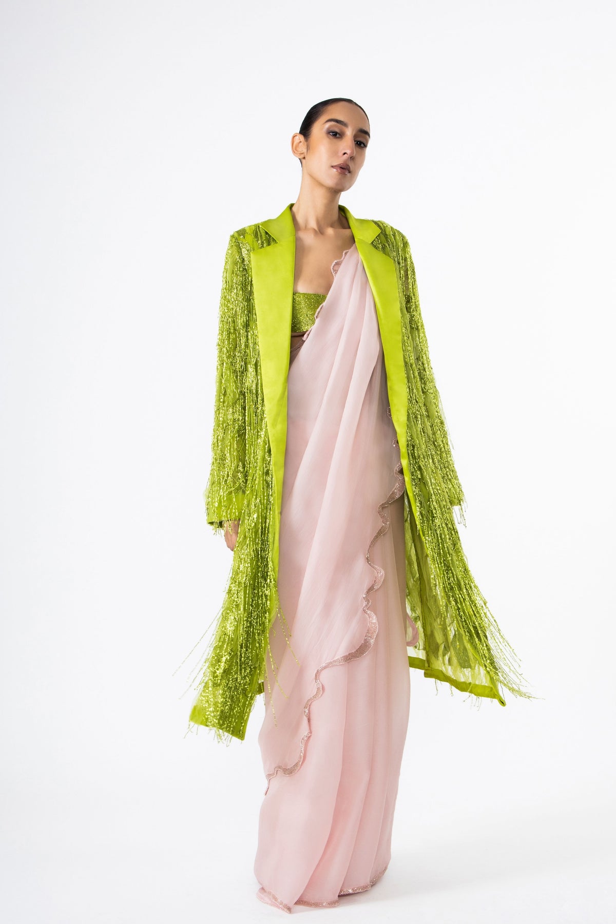 Chartreuse Maximalist Jacket